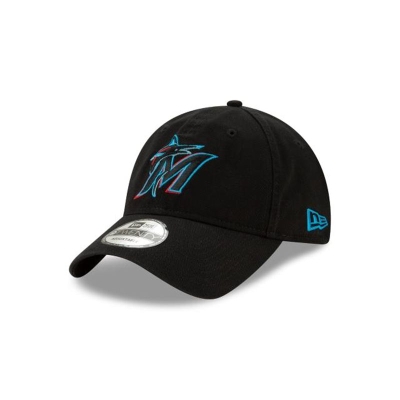 Miami Marlins Gorra | New Era MLB 2019 Core Classic 9twenty Adjustable Cap Mexico - Negros
